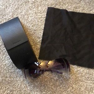 Prada sunglasses - purple, great condition